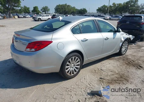 2012 Buick Regal Premium 1 from USA, damaged, VIN 2G4GS5EK5C9195843